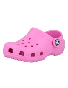 Crocs Ανοικτά παπούτσια 'Classic' ροζ / μαύρο / λευκό