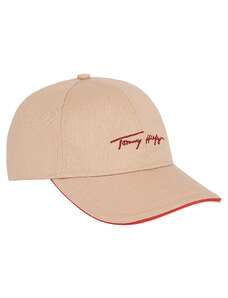 Γυναικείο Καπέλο Tommy Hilfiger Iconic Signature Cap AW0AW11679 ABR Μπεζ