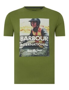 Barbour International T-Shirt SMQ Checker Κανονική Γραμμή