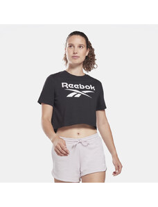Reebok Sport Identity Γυναικείο Crop T-shirt