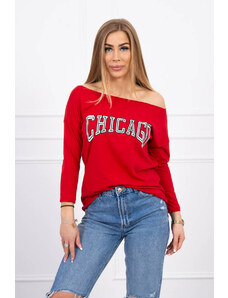 Kesi Μπλούζα με τύπωμα Chicago red