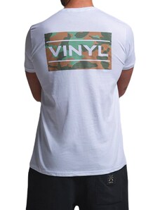 Vinyl Art Clothing Vinyl Art - 9252402 - ARMY LOGO T-SHIRT - White - μπλούζα μακό