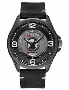 Ανδρικό Ρολόι Curren 8305 - Μαύρο