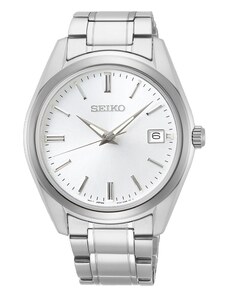 Ρολόι Seiko Conceptual με ασημί μπρασελέ και κρύσταλλο ζαφείρι SUR307P1
