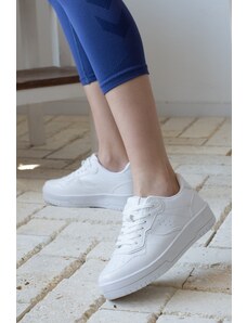 İnan Ayakkabı Γυναικεία Λευκά Sneakers Αθλητικά Παπούτσια