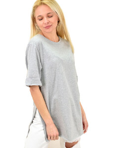 Potre Γυναικείο T-shirt μονόχρωμο oversized