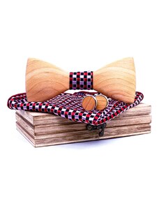 Legend - LGDWT-320 - Set Wooden Bow Ties - Multicolor - ΠΑΠΙΓΙΟΝ