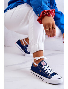 Kesi Γυναικεία Classic Cross Jeans Sneakers JJ2R4012C Navy Blue