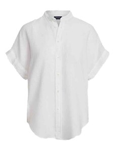 RALPH LAUREN Πουκαμισο Ss Alen St-Sleeveless-Button Front Shirt 211863969001 100 white