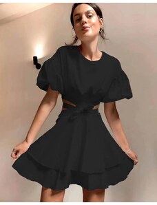 Creative Φόρεμα - κώδ. 9746 - μαύρο