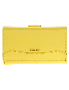 Δερμάτινο γυναικείο πορτοφόλι Lavor 1-5997-Κίτρινο