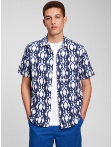 GAP Λινό πουκάμισο με σχέδια resort - Mens
