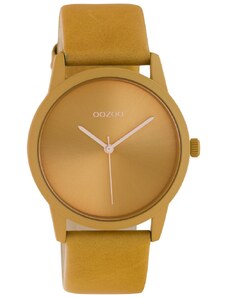 OOZOO Timepieces C10948 Yellow Leather Strap
