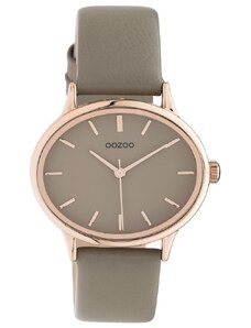 OOZOO Timepieces C10943 Taupe Leather Strap