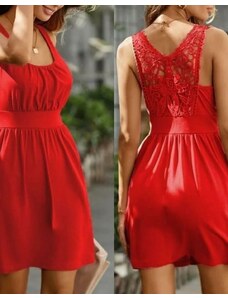 Creative Φόρεμα - κώδ. 3835 - 2 - κόκκινο