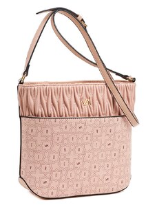 Verde Τσάντα γυναικεία Ώμου/χιαστί 16-6381-Pink