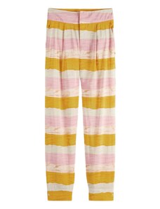 MAISON SCOTCH Παντελονι Bold Striped High-Rise Pants 168439 SC0596