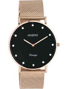 OOZOO Vintage - C20239, Rose Gold case with Stainless Steel Bracelet