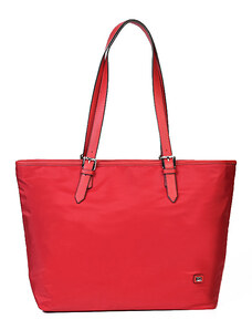 Τσάντα Shopping Α4 ώμου Francinel σε κόκκινο ύφασμα NTQ6CAZ - 27282-06