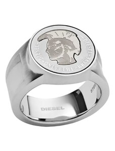 Δαχτυλίδι Diesel από ατσάλι με το λογότυπο DX1202040