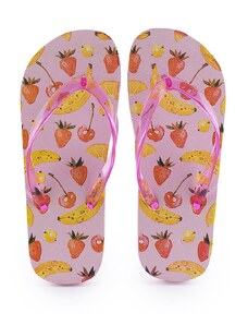 2288-0189 Love4shoes Παιδικά Κορίτσι Σαγιονάρες Flip Flops ΡΟΖ