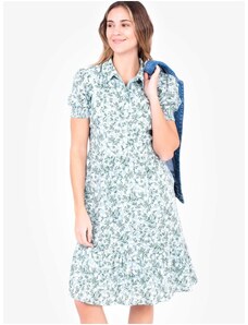 Ανοιχτό Πράσινο Γυναίκες Floral Shirt Dress Brakeburn - Γυναικεία