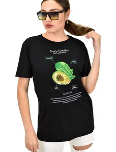 Potre Γυναικείο T-shirt με τύπωμα αβοκάντο