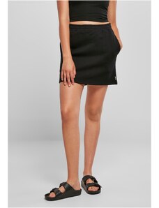 UC Ladies Women's organic terry mini skirt black