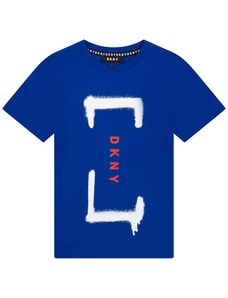 DKNY Παιδική Μπλούζα Με Print D.K.N.Y ΜΠΛΕ ΡΟΥΑ D25D94/829