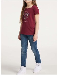 Κρασί Κορίτσια T-Shirt Ragwear Violka - Κορίτσια