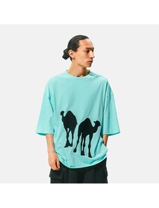 TEE LIBRARY Ανδρικό T-Shirt Camel