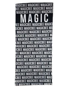 Magic Bee Clothing MAGIC BEE - MB221 - DETAIL - BLACK - 140 Χ 70 cm - Πετσέτα Θαλάσσης