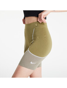 Γυναικεία σορτς Nike Sportswear Graphic Bike Shorts Pilgrim/ Matte Olive/ White/ White