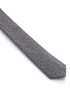 MCAN Ανδρική γραβάτα με σχέδια γκρι
