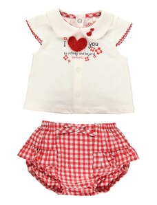 Boboli PACK KNIT COMBINED FOR BABY GIRL - WHITE