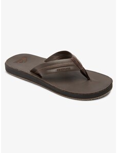 Quiksilver Carver Natural - Leather Sandals for Men (AQYL101 - BROWN