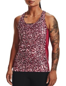 Under Armour Αμάνικο Under Arour UA Fly By Printed Tank-PNK 1367605-664