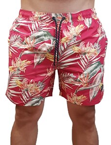 Superdry - M3010193A MCJ - Vintage Hawaiian Swim Short - Paradise Pink - Μαγιό