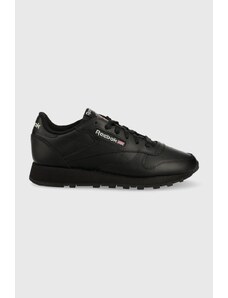 Δερμάτινα αθλητικά παπούτσια Reebok Classic CLASSIC LEATHER χρώμα: μαύρο GY0955.100008494