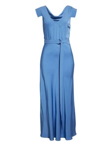 TED BAKER Φορεμα Noemi V Neck Bias Cut Midi Dress 259734 lt-blue