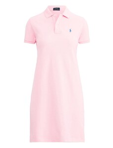 POLO RALPH LAUREN Φορεμα Polo Lcy Drs-Short Sleeve-Casual Dress 211799490011 650 aruba pink/c6315
