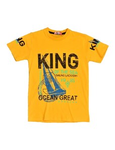 Potre Παιδική μπλούζα με τύπωμα KING