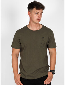 VAN HIPSTER T-Shirt Ανδρικό Φλάμα - Σκ. Πράσινο - 036004