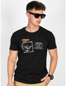 VAN HIPSTER T-Shirt Μακό Με Στάμπα - Μαύρο - 001002