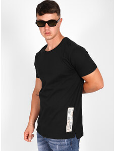 VAN HIPSTER T-Shirt Μακρύ Ανδρικό - Μαύρο - 001004