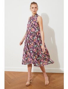 Γυναικείο φόρεμα Trendyol Multi-color patterned