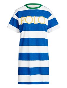 POLO RALPH LAUREN Φορεμα Ng Strp Drs-Short Sleeve-Day Dress 211863456001 400 blue/white stripe