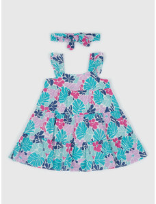 GAP Baby φλοράλ φόρεμα με κεφαλόδεσμο - Κορίτσια