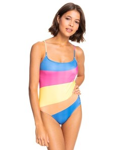 Roxy Women Pop Surf - One-Piece Swimsuit (ERJX103455-WBB0) - WHITE