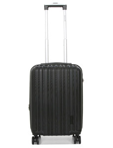 WORLDLINE Βαλίτσα - Χειραποσκευή καμπίνας μαύρη ABS & Polycarbon με τέσσερις ρόδες FG35ED - 27520-01